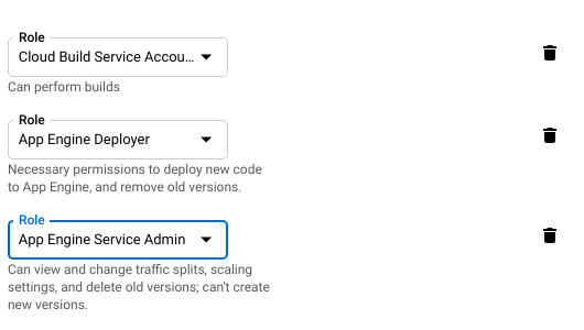 Permissions for Cloud Build to Deploy to App Engine