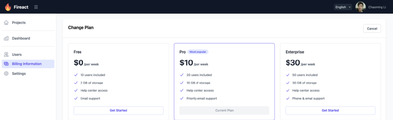 Featured image of post Introducing fireact.dev: An Open Source SaaS Framework Built with AI